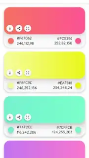 Color Palette скриншот 2