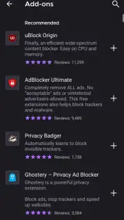 Iceraven Browser скриншот 3