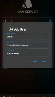 WebDav Server скриншот 1