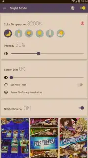 Night mode - Blue light filter скриншот 2