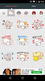 Emoji Stickers for chat Apps скриншот 1