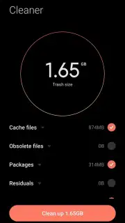Xiaomi Cleaner скриншот 1