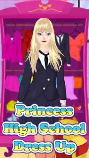 Princess High School Dress Up скриншот 5