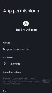 Pixel Live Wallpaper скриншот 1