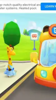 Baby Panda’s School Bus скриншот 8