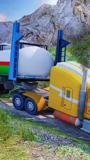 Oil Tanker Transport Offroad Truck Driver скриншот 3