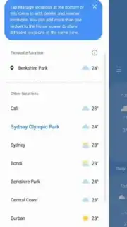 Samsung Weather скриншот 5