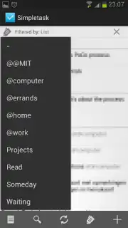 Simpletask Cloudless скриншот 7
