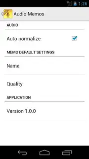 Audio Memos скриншот 3