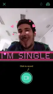 BiuBiu-Selfie Sticker Video скриншот 7
