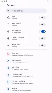 Opera Browser скриншот 4