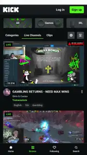 Kick: Live Streaming скриншот 14