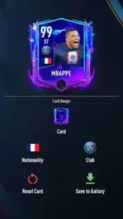 FC 24 Mobile Card Creator скриншот 5