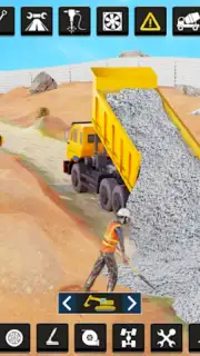 City Road Construction Game 3D скриншот 4
