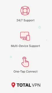 Total VPN скриншот 1