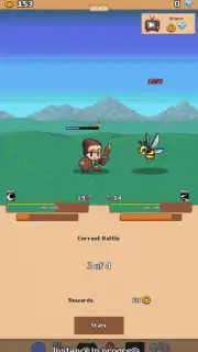 Idle Grindia: Dungeon Quest скриншот 1