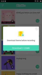 BiuBiu-Selfie Sticker Video скриншот 4
