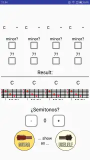 Chords Transposer Free скриншот 1