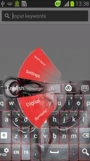 Emo Angel Keyboard скриншот 4