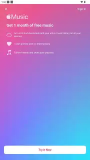 Apple Music скриншот 1