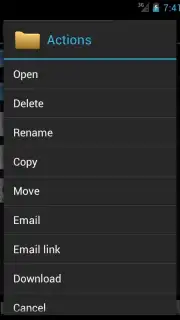 WebDAV Nav Lite скриншот 1