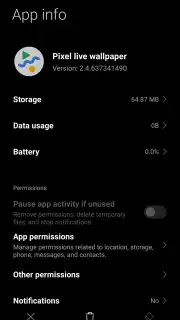 Pixel Live Wallpaper скриншот 3