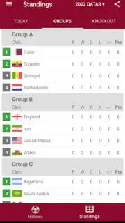 Live Scores for World Cup 2022 скриншот 7