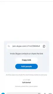 Skype скриншот 8