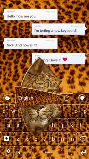 Leopard Keyboard скриншот 8