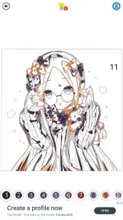 Anime - Paint by Numbers скриншот 4