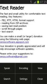 Text Reader скриншот 7