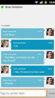 Lync 2010 скриншот 2