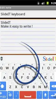 SlideIT Google Skin скриншот 3