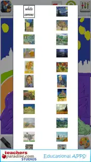 Vincent van Gogh Coloring Book скриншот 1