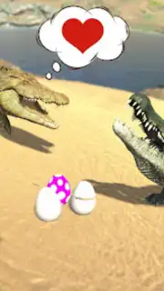 Wild Crocodile Family Sim Game скриншот 4