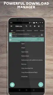 1DM Lite: Browser & Downloader скриншот 1
