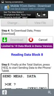 Mobile TCom Demo скриншот 10