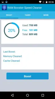 RAM Booster Speed Cleaner скриншот 4