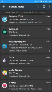 WhatsRunning Demo скриншот 1