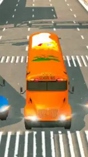 School Bus Driving Games 3D скриншот 2