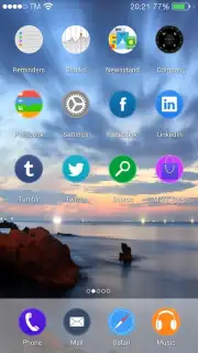 Circle 8 Launcher скриншот 1