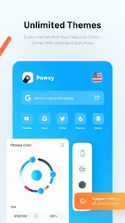 Pawxy: Private VPN Browser скриншот 3