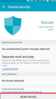Samsung Device Security скриншот 2