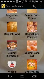 Recettes de Beignets скриншот 4