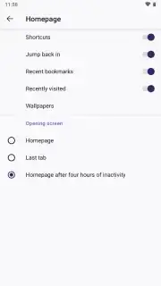 Waterfox скриншот 4