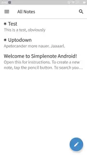 Simplenote скриншот 1