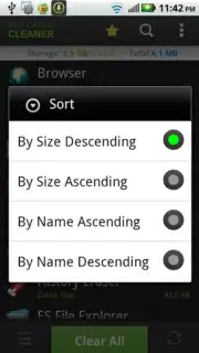 App Cache Cleaner скриншот 1