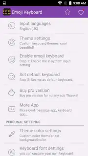 Emoji Keyboard - CrazyCorn скриншот 4