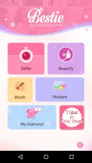 Bestie - Selfies Camera скриншот 1
