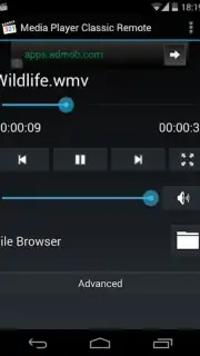 Media Player Classic Remote скриншот 1